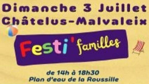 Dimanche 3 juillet Festifamilles à la Roussille !