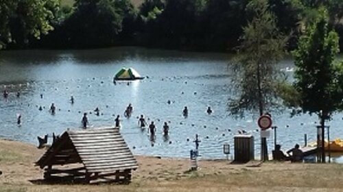 Baignade surveillée lundi 15 août au Plan d'eau de la Roussille 