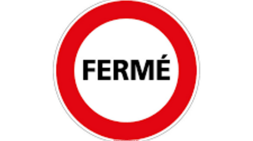 Fermeture du secrétariat 