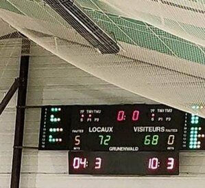 6ème journée du championnat de basket !!!