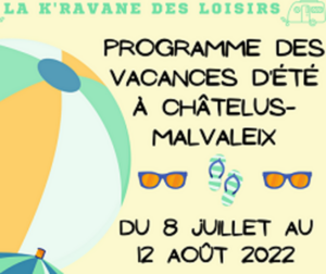 L'été à Châtelus avec la K'ravane des Loisirs !