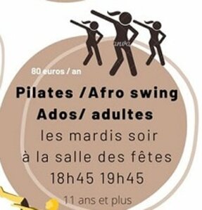 le 18 oct : Séance Afroswing !!!