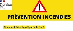 Sécheresse : risques d'incendies !